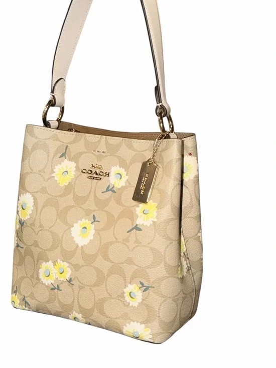 Coach Mollie Bucket Bag 22 Signature Canvas Daisy Floral - Picture 3 of 15